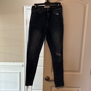 KanCan Dark Indigo High-Rise Skinny Jeans